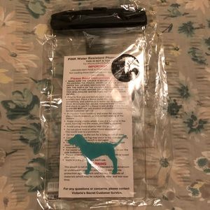 PINK Water Resistant Phone Pouch